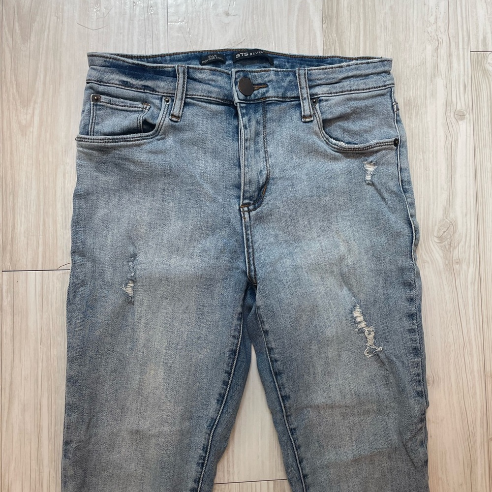 Capri skinny jeans